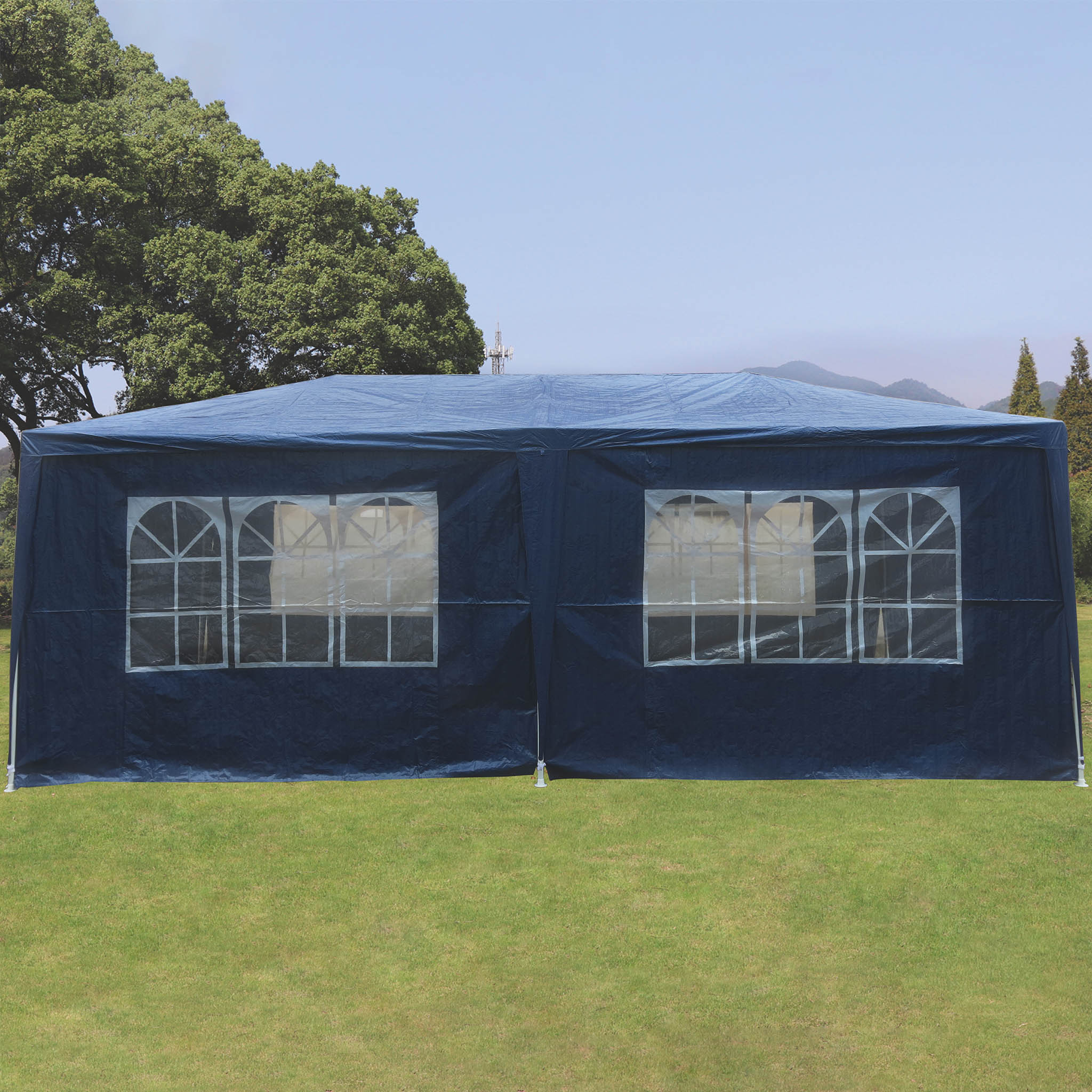 Partytelt 3x6m - Mørkblå