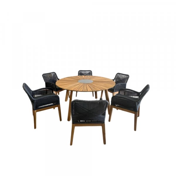 Spisegruppe utemøbler | 6 sitteplasser | Akasietre | Lyfco Florida Spisegruppe utemøbler | 6 sitteplasser | Akasietre | Lyfco Florida