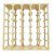 Modul�r Rutnette Vinreol i Tre | Effektiv Lagring for 24 Flasker | 60x60x30 cm