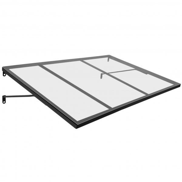 Entr�tak 113x80 cm | Kaldvalset st�l, polykarbonat