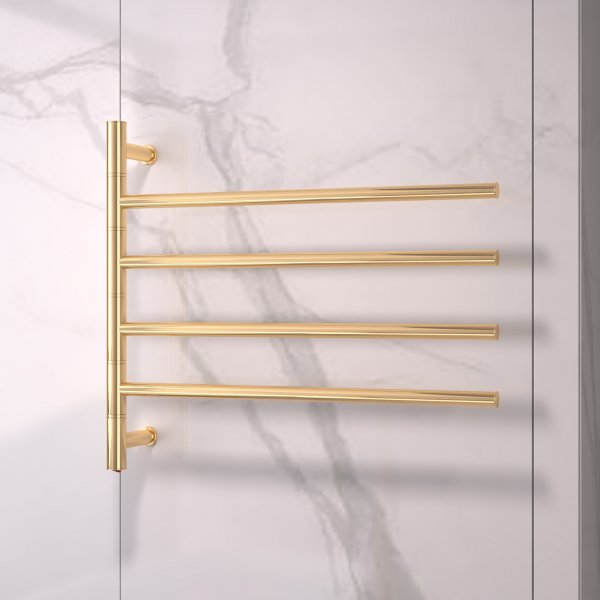 Stor elektrisk håndklestang 63x55x12,5cm | 9007 | Gull Stor elektrisk håndklestang 63x55x12,5cm | 9007 | Gull