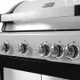 Gassgrill med 4 rustfrie brennere - Charleston