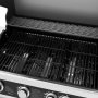 Gasgrill 14,5 kW - 4 rustfrie brennere + 1 sidebrenner - St. Louis