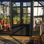 Orangeri og vinterhage 19,2m | Firkantet premium drivhus