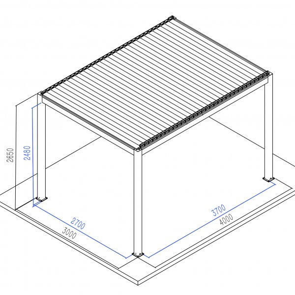 Pergola Premium | Motordrevet lamelltak Pergola Premium | Motordrevet lamelltak
