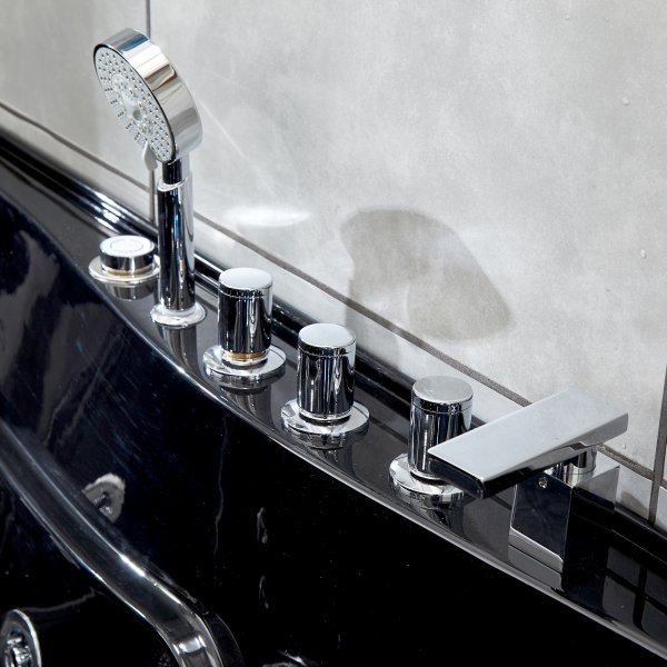 Boblebad for to 170x120cm | Varme- og lysterapi | BK-008 | Svart Boblebad for to 170x120cm | Varme- og lysterapi | BK-008 | Svart