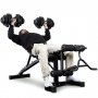 Justerbar hantel 39 kg | 17 vektinnstillinger | Trekkrunner