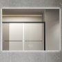 Baderomsspeil 100x80cm | LED-lys og antidugg | Rektangul�r