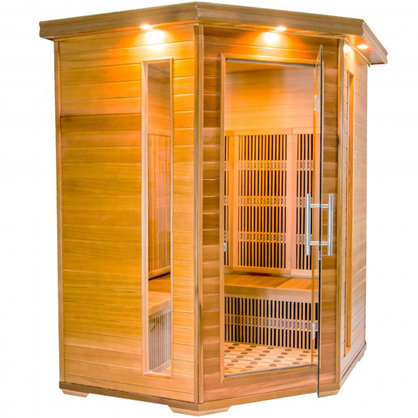 Infrarød badstue - 5 personer | Full høyde 210cm | Saarijärvi Infrarød badstue - 5 personer | Full høyde 210cm | Saarijärvi