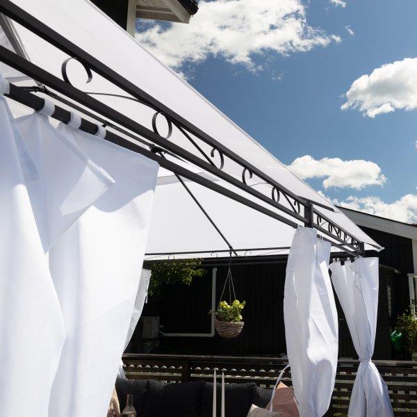 Paviljong 4x3 m inkl. paviljongvegger Paviljong 4x3 m inkl. paviljongvegger