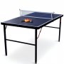 Mini bordtennisbord | Inkludert nett, 2 racketer og baller | Sammenleggbar