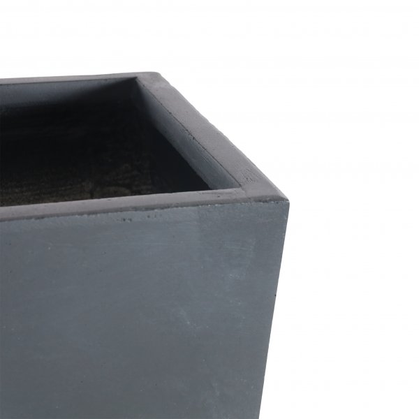 Hy fiberarmert gryte for utendrs bruk - Granitt/sort