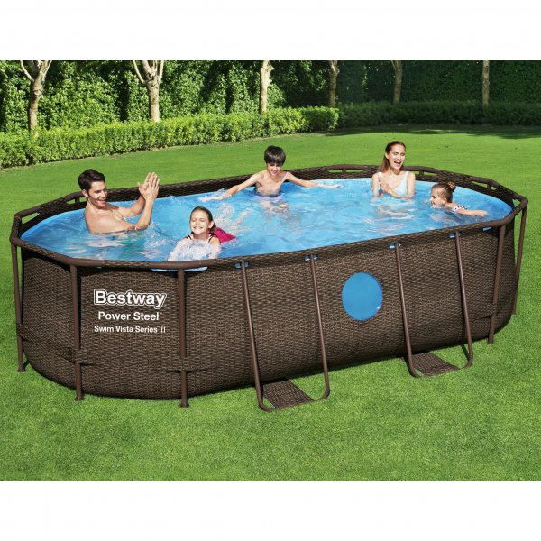 Bestway basseng over bakken 4,27x2,5m | Power Steel Swim Vista II (56714) Bestway basseng over bakken 4,27x2,5m | Power Steel Swim Vista II (56714)