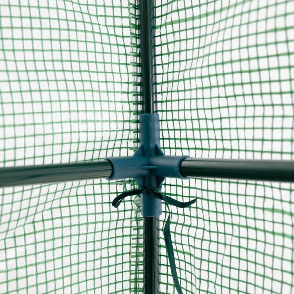 Lite drivhus i plast 1m² | Stålramme med PE plastdeksel Lite drivhus i plast 1m² | Stålramme med PE plastdeksel