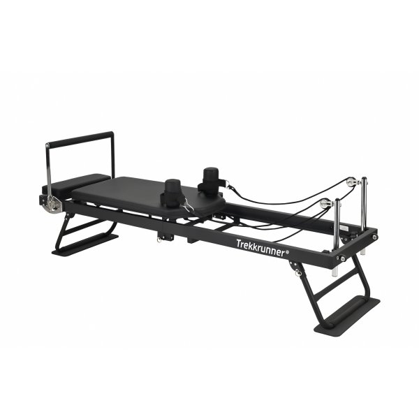 Pilates reformer for hjemmetrening | 111 x 57 x 27 cm, 29 kg