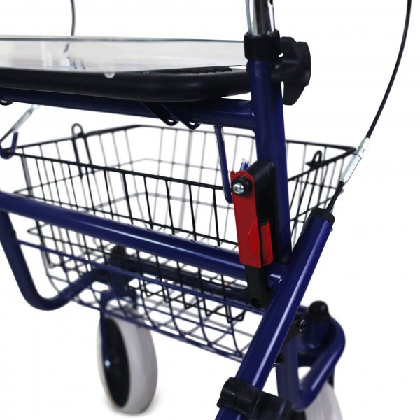 Rollator med store hjul for utendørs bruk | CA880 - Marineblå Rollator med store hjul for utendørs bruk | CA880 - Marineblå