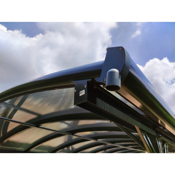 Carport 17m� | Aluminiumramme med kanalplasttak | Holdbar design