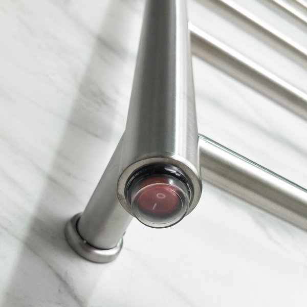 Elektrisk hndkletrker 60x90x12cm | Brstet stl | OH-007