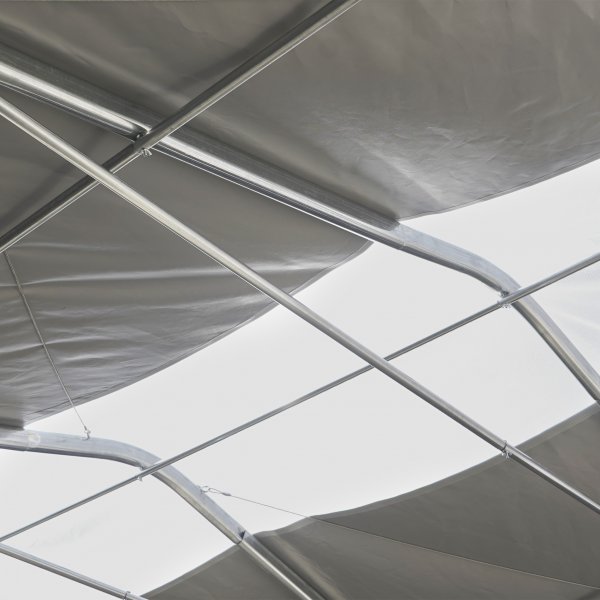 Lagertelt 7x7m - 49m - 620g/m PVC - Gr