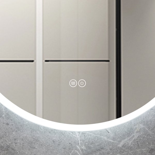 Badrumsspegel 60cm |LED & Anti-fog Badrumsspegel 60cm |LED & Anti-fog