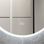Badrumsspegel 60cm |LED & Anti-fog