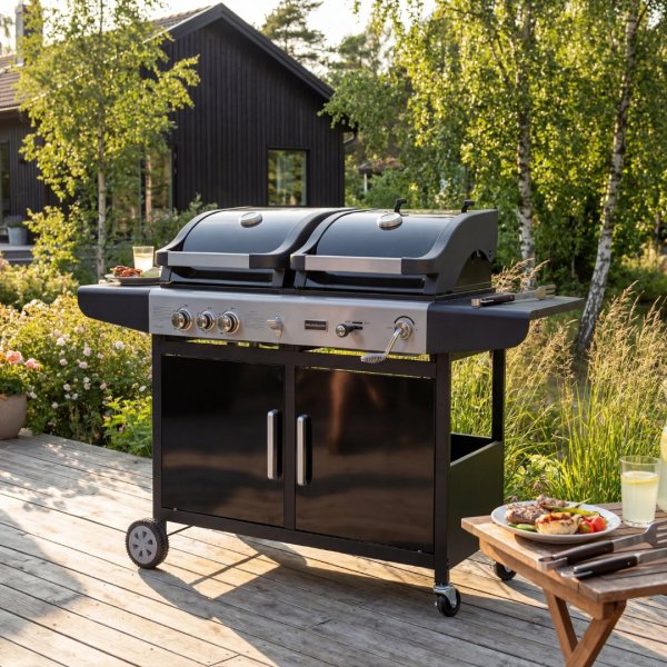 Kombinert gass- og kullgrill - Savannah