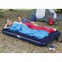 Oppblsbar madrass | Pavillo Airbed Queen med innebygd fotpumpe