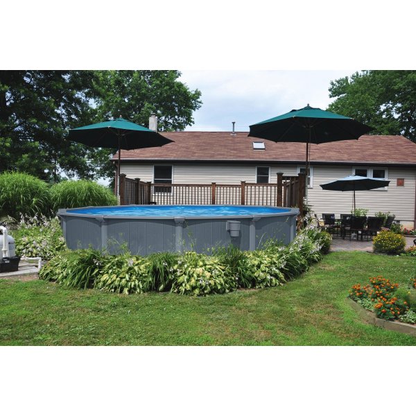 Bestway Hydrium� st�lveggsbasseng �4,88 m � 132 cm dybde | Ovanmarksbasseng sett (561CU)