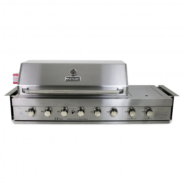 Stor rustfri gassgrill for innbygging Amarillo Stor rustfri gassgrill for innbygging Amarillo