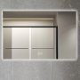 Baderomsspeil 120x80cm | LED-lys og antidugg | Rektangul�r