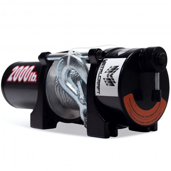 Elektrisk vinsj 12V for ATV, båttrailer, mm | Trekkapasitet 907 kg Elektrisk vinsj 12V for ATV, båttrailer, mm | Trekkapasitet 907 kg