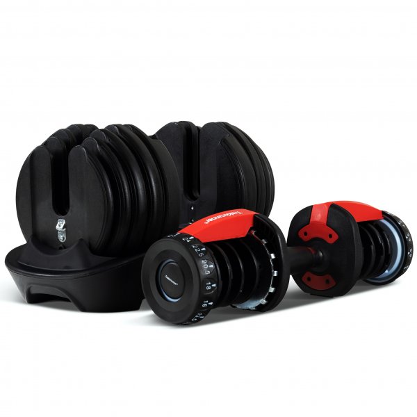 Justerbar hantel 2,5-24kg | 15 vektnivåer | Trekkrunner Justerbar hantel 2,5-24kg | 15 vektnivåer | Trekkrunner