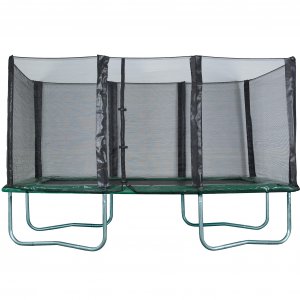 Stor rektangul�r trampoline 4,88x4,27 m Pro | Ekstra stor hage trampoline, stabil konstruksjon