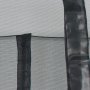 Rektangul�r trampoline 5,18 � 3,05 m | Pro modell med sikkerhetsnett | Svart