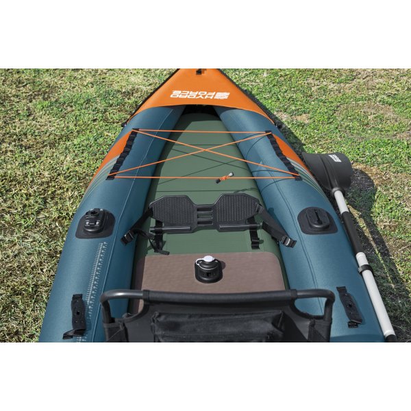 Fiskekajakk HydroForce Angler Elite 380x99 cm | Fish ruler, ripstop, komplett sett, Bestway 65197 Fiskekajakk HydroForce Angler Elite 380x99 cm | Fish ruler, ripstop, komplett sett, Bestway 65197