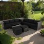 Loungegruppe| Lyfco Djursvik | Innebygd oppbevaring | Gr kunstrotting
