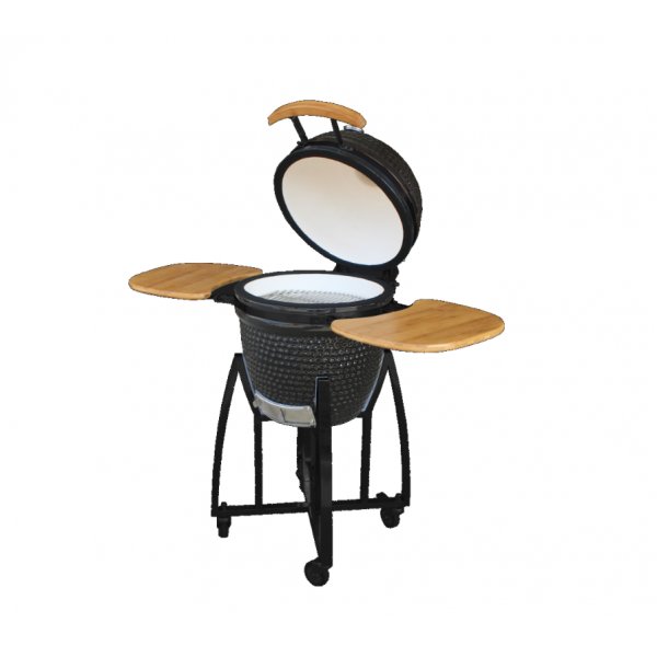 Kamado Grill | Keramisk grill BBQ | 47 cm | Svart