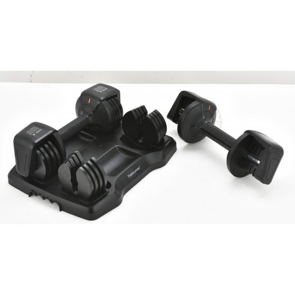 Justerbare hantler 2 x 5,6 kg | Flere vektinnstillinger | Trekkrunner