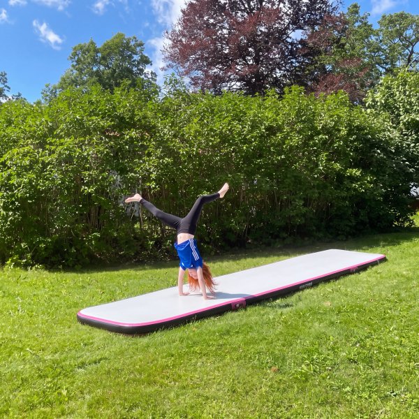 AirTrack | Air Volt Track | Enkel montering og oppbevaring | 3x1m | Rosa AirTrack | Air Volt Track | Enkel montering og oppbevaring | 3x1m | Rosa