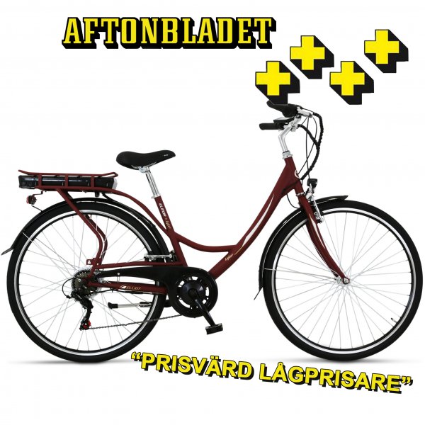 Elsykkel for kvinner 28\\\" | 250 W - 13Ah | 7-trinns | Lyfco Elinor Elsykkel for kvinner 28\\\" | 250 W - 13Ah | 7-trinns | Lyfco Elinor