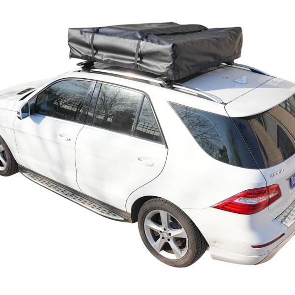 Taktelt softshell 240x160 cm | 10000 mm vanntett, madrass og stige inkludert, Trekkrunner