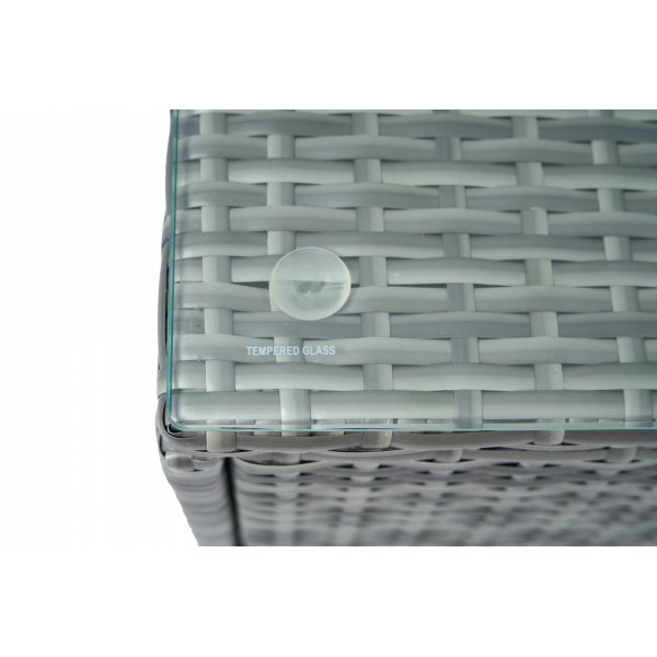 Sofagruppe med puteforvaring | Hj�rnesofa | Bord | Gr� | Lilla Djursvik