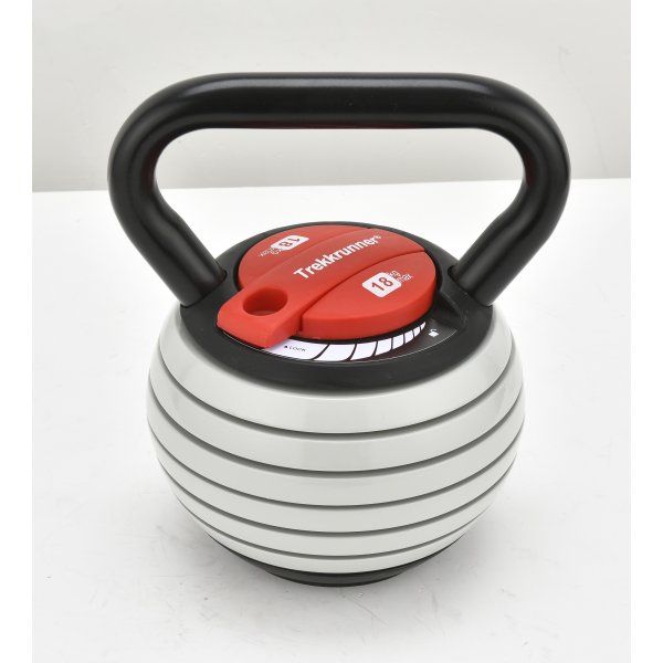 Justerbar kettlebell 3,4�18 kg | 7 vektinnstillinger | Lyfco