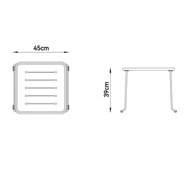 Cafésæt i stål | Olivengrønt balkongsett | Små uteplasser | Hjalmar Cafésæt i stål | Olivengrønt balkongsett | Små uteplasser | Hjalmar