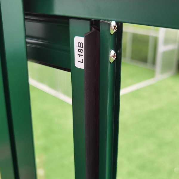 Drivhus 3,3m | 4mm sikkerhetsglass | 5 rs stormgaranti