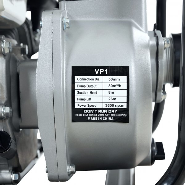 Bensindrevet vannpumpe 5,5HK 50mm (2\\\") Bensindrevet vannpumpe 5,5HK 50mm (2\\\")