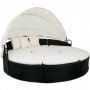 Rund solseng 230 cm | Smart innebygd oppbevaring til puter | Lyfco Hllviken