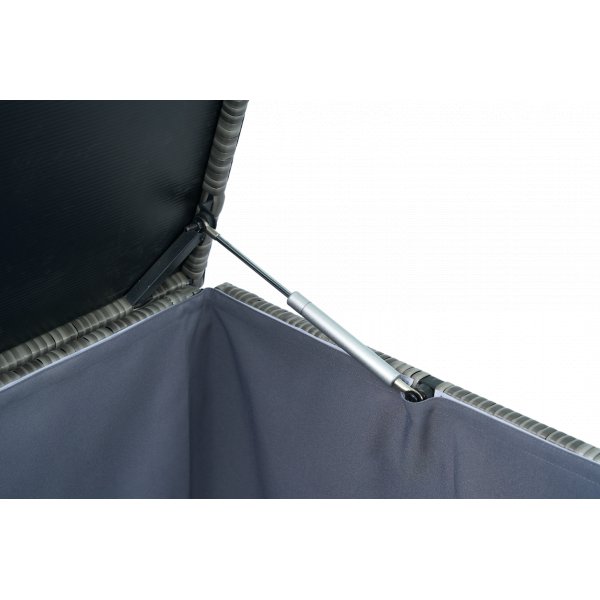 Sofagruppe med puteforvaring | Hj�rnesofa | Bord | Gr� | Lilla Djursvik