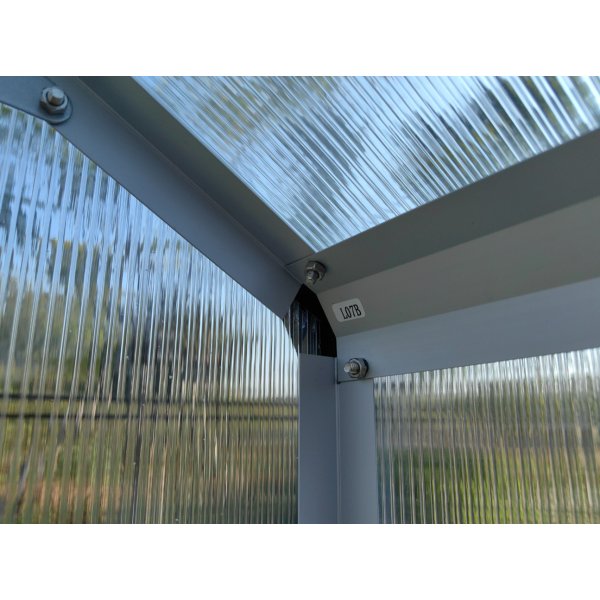 Drivhus 18m² Premium | Ekstra høy takhøyde | 6mm kanalplast Drivhus 18m² Premium | Ekstra høy takhøyde | 6mm kanalplast