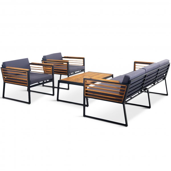 Loungegruppe i FSC-sertifisert akasietre - Duvholmen Loungegruppe i FSC-sertifisert akasietre - Duvholmen